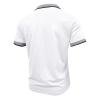 Ymosrh Slim Fit Polo Shirts for Men, Business Casual Golf T-Shirts Summer Pullover Tennis Tops Shirts Clothes (3XL, White) view 2