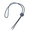 ARTICAL HEART Vintage Silver Aztec Calendar Western Rodeo Cowboy Cowgirl Bolo Tie view 1