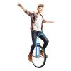 CRYBY 24 Inch Wheel Unicycle, Outdoor Leakproof Tire Wheel Cycling One Wheel Bike with 2 Pedals, Adjustable Height Outdoor Sports Entertainment Exercise Unicycle, Weight Limit 176lbs view 1