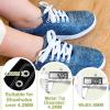 YJRVFINE Solid Flat Shoe Laces: Metal Tips Thick Shoelaces for Sneakers Sky Blue 63 Inch 2 Pair view 2
