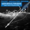 BLUEWING 16ft Front Weighted Fishing Harpoon Carbon Fiber Lightweight Spearfishing Pole Heavy Duty Spear with Stainless Steel Big Game Dart or Tuna, Marlin, Swordfish view 3