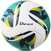 Dakapal Soccer Ball Size 5 Thermally Bonded Match Ball with Seamless Stiching-Official Match Weight Ball and Professional Premium PU Leather(Green) view 1