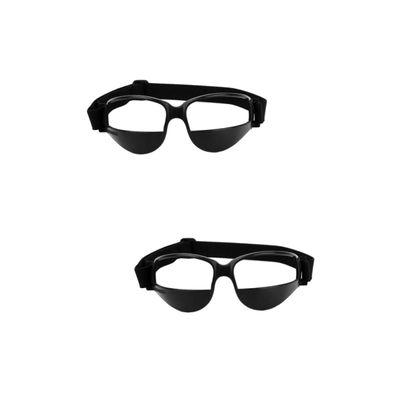 BESPORTBLE 2pcs Basketball Training Glasses Low Head Goggle for Boys and Girls Basketball Practice Dribble Goggles