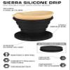COLETTI Sierra Camping Pour Over Coffee Dripper  Collapsible Pour Over Coffee Dripper  Includes Pack of Paper Filters [Black, Pack of 1] view 2