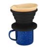 COLETTI Sierra Camping Pour Over Coffee Dripper  Collapsible Pour Over Coffee Dripper  Includes Pack of Paper Filters [Black, Pack of 1] view 4