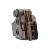 558 Red Green Dot Reflex Holographic Sight&G33X Magnifier Scope&FTC Flip QD Magnifier Scope Mount&Fast Scope Riser Mount Picatinny Rail Combo,2.26" Optical Centerline Height,Fit 20MM Rail Mount,Tan view 4