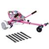 Eco-friendly Hoverboard Seat Attachment - Cool Seat, Swivel Wheel, Adjustable Length - Compatible with 6.5", 8", 8.5", 10" Hoverboards - Safe & Enjoyable Riding for Kids and Teenager view 1