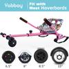Eco-friendly Hoverboard Seat Attachment - Cool Seat, Swivel Wheel, Adjustable Length - Compatible with 6.5", 8", 8.5", 10" Hoverboards - Safe & Enjoyable Riding for Kids and Teenager view 3
