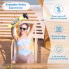 HOUVAN Mini Scuba Tank 0.5L Diving Tank with DOT Certification Recyclable Lung Tank Support 5-10 Minutes Backup Diving Air Tank Suit Pony Bottle for Underwater Exploration Rescue/Entertainment,C-GN view 2