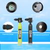 HOUVAN Mini Scuba Tank 0.5L Diving Tank with DOT Certification Recyclable Lung Tank Support 5-10 Minutes Backup Diving Air Tank Suit Pony Bottle for Underwater Exploration Rescue/Entertainment,C-GN view 4