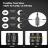 CVLIFE 3-9x40AO Scope Optics R4 Reticle Crosshair Scope with 11mm Mounts view 4
