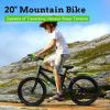 Fifizoo 20 Inch Kids Bike Children Bicycle for Boys Girls Ages 8-13 Years Old, MTB Mountain Bike 7 Speed High Caron Steel City Bike view 2