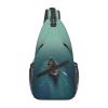 Boat Rowing Lake Sling Bag Backpack For Men Cross Chest Bag Crossbody Shoulder Bag Travel Hiking Daypack view 1