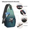 Boat Rowing Lake Sling Bag Backpack For Men Cross Chest Bag Crossbody Shoulder Bag Travel Hiking Daypack view 4