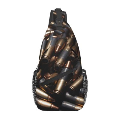 HJTRW Bullet Sling Bag Backpack For Men Cross Chest Bag Crossbody Shoulder Bag Travel Hiking Daypack