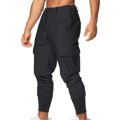 Helewala Men's Cargo Pants - Versatile Outdoor Wear Quick-Drying Pants with Multiple Pockets (US, Alpha, XX-Large, Regular, Regular, Black)