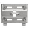 NDNCZDHC Rail Mount Anchor Bracket Stainless Steel Vertical Stanchion Rail Mount Anchor Bracket Holder for Yachts(7/8-1 inch Round Tube Guide) view 1