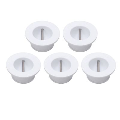 Sunicon 5pcs Surfboard Leash Plug,Replacement Round Surfboard Longboard Cup Plug for Repairing
