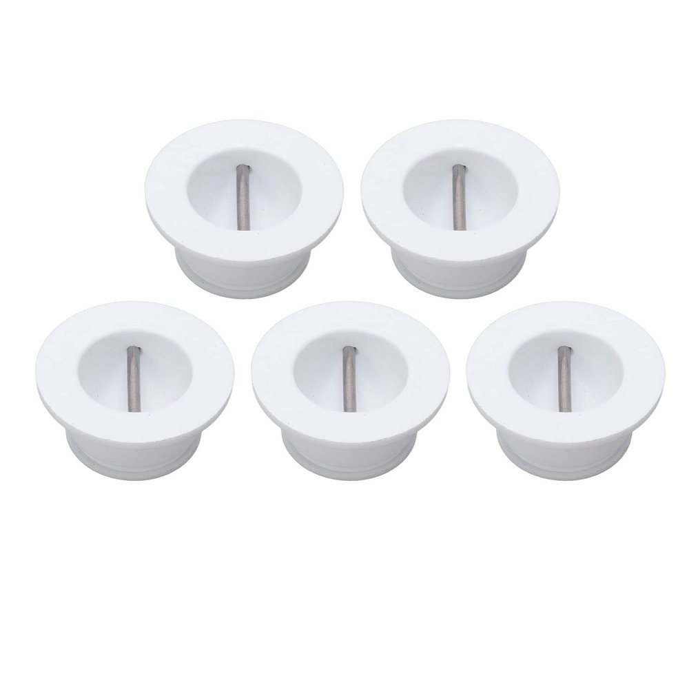 Sunicon 5pcs Surfboard Leash Plug,Replacement Round Surfboard Longboard Cup Plug for Repairing