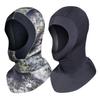 3/5mm Thick Neoprene Diving Hood, Providing Warmth and Protection for Scuba Diving, Free Diving, and Spearfishing (Black 5mm, M) view 1