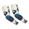 LZQPOEAS UV Sun Protection Arm Sleeves for Women Men Tentacles octopus Arm Cover Cooling Sports Sleeves with Thumb Hole view 1
