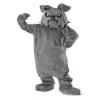 Cool Bulldog Mascot costume Gray School Animal Team Cheerleading Complete Outfit Adult Size view 1