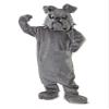 Cool Bulldog Mascot costume Gray School Animal Team Cheerleading Complete Outfit Adult Size view 2