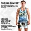 Exxact Sports Sublimated Men's Wrestling Singlet, High-Performance Powerlifting Singlet, Wrestling Singlets for Men (AS, US Army) view 4