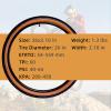 Mountain Bike Tire 26" x 2.1",27.5/29 x 1.95/2.1/2.25 with Tire Levers Replacement Tires 60 TPI for Beach Cruiser and Urban Commuting Bicycle view 3