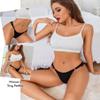 Avidlove Sexy Panties for Women Lace Cheeky Underwear String Bikini Panty Ladies High Cut Hipster 4 Pack view 2