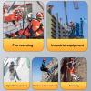 EIMSOAH Rope Grab for Climbing Self Locking Alloy Steel Safety Harness Device Outdoor Hiking Fall Protection view 2