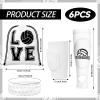 Gosodeny 6 Pcs Volleyball Accessories, Include Volleyball Knee Pads Arm Sleeves Drawstring Bag Softball Headbands Volleyball Protection Equipment Gifts for Women Teens Girls Boys Training view 2