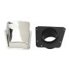 flexman Boat Cowl Vent, 5.5 X 5.5 X 2in Stainless Steel Cowl Ventilator with Nylon Base, Marine Vent Cover, Boat Marine Clamshell Ventilator, Boat Yacht Accessory for Boat Marine Clamshell Ventilat view 1