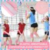 Gosodeny 6 Pcs Volleyball Accessories, Include Volleyball Knee Pads Arm Sleeves Drawstring Bag Softball Headbands Volleyball Protection Equipment Gifts for Women Teens Girls Boys Training view 4