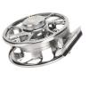 Metal Fishing Reel Aluminum Alloy CNC Machined Fly Reel 1:1 Speed Ratio Freshwater Saltwater Fishing view 4