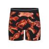 ZLYYXY Men'S Long Leg Boxers Brief Novelty Underwear Comfort Fit Moisture Wicking Breathable Bacon Pattern, XX-Large view 1