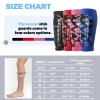 Soccer Shin Guards Kids Youth, Ski Shin Guard Sleeves for Boys Girls Adults Men Women, Protective Soccer Equipment for 2-18 Years Old Boys Girls, High Impact Resistant Breathable Comfortable(Blue,XL) view 2