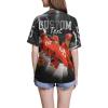 Ussunarts Personalized Baseball Jersey for Women Bootleg Rap Shirts Customized Your Own Photo Collage Name Streetwear Sport Uniform view 2