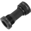 Akozon Bottom Bracket for Road and Mountain Bikes | 68-73mm BB Bottom Brackets | Aluminum Alloy | and | High Lubrication (Black) view 1