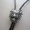 ARTICAL HEART Vintage Silver Cut Out Dragon Western Rodeo Cowboy Bolo Tie view 3