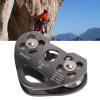 Akozon HeavyDuty Zipline Pulley with Tandem Speed Double Trolley - Aluminum Alloy Pulley for Rock Climbing and Mountaineering view 3