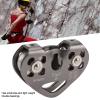 Akozon HeavyDuty Zipline Pulley with Tandem Speed Double Trolley - Aluminum Alloy Pulley for Rock Climbing and Mountaineering view 4