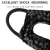 4 Pack 3FT+2 Pack 2FT Bungee Boat Dock Line with Stainless Steel Clip view 2