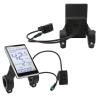 Akozon Electric LCD Meter, 5 Pin 24V 36V 48V 60V Universal E Scooter M5 LCD Panel Screen, Easy to Install, Suitable for 31.8mm & 22.2mm Electric Bikes, view 3