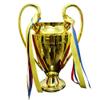 Arazi Gold Europe Soccer Champion Trophy Fan Collectible Home Table Decor,12.6in/32cm view 1