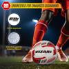Vizari Stadio Match NFHS Soccer Ball for Practice Sessions and Official Games | 32 Panel Hand Stiched Training Soccer Ball for Boys Kids and Adults (Set of 12) (Size 4-12 Deflated Balls, White) view 2