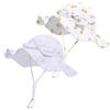 Baby Girl Sun Hat with UPF 50+ Outdoor Adjustable Beach Hat with Wide Brim Bucket Hats (2-3) view 1
