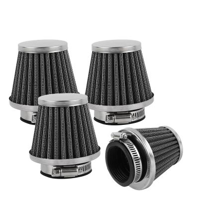 4PCS Motorcycle Air Filter 42mm for GY6 50cc 110cc 125cc 150cc ATV Scooter Moped Pit Dirt Bike Go Kart