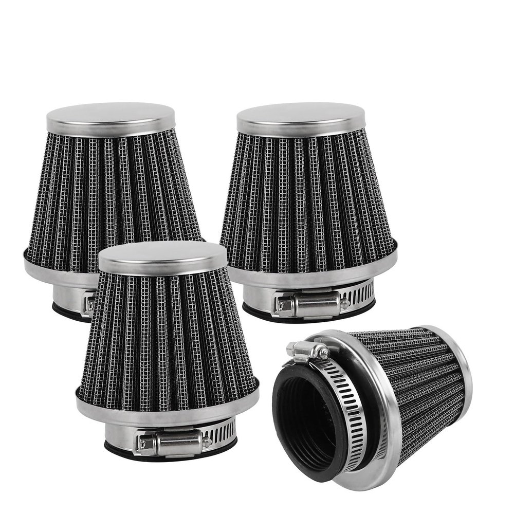 4PCS Motorcycle Air Filter 42mm for GY6 50cc 110cc 125cc 150cc ATV Scooter Moped Pit Dirt Bike Go Kart