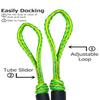 2FT*2PCS+3FT*PCS Bungee Dock Line Boat Accessories 2pcs Fender Lines view 3